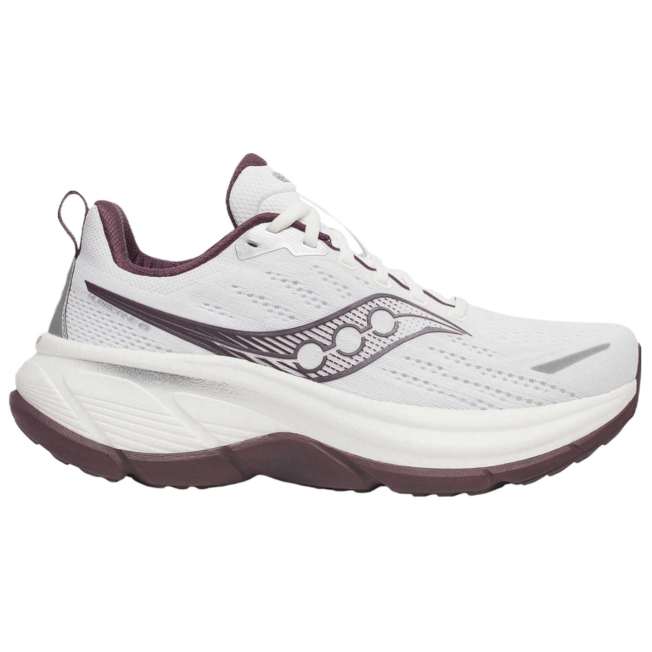 Saucony Hurricane 25 Breathable Support Breathable Support Running Shoes Unisex White Red