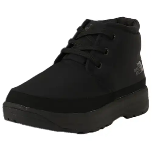 THE NORTH FACE Slip Resistant Abrasion Resistant Mid top Outdoor Shoes Unisex Black