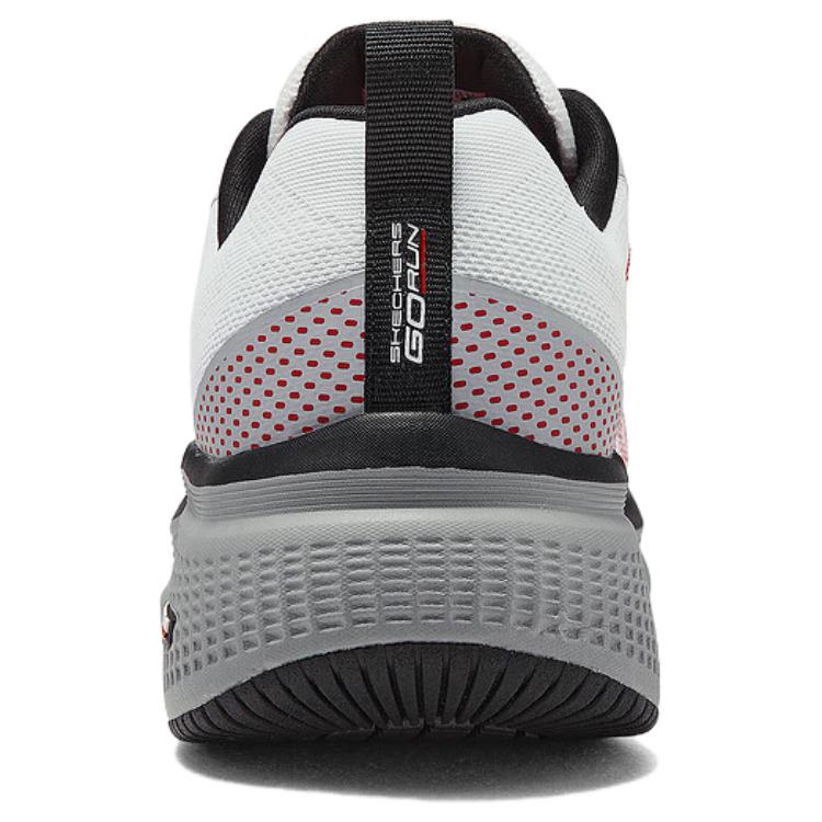 Skechers GO RUN Elevate 2.0 Cushioning Breathable Low top Running Shoes Men’s White Black