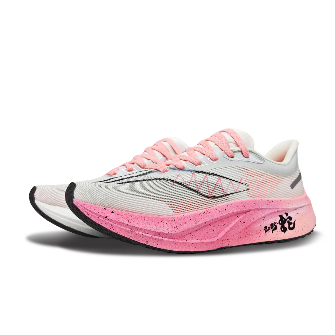 Li Ning Feidian 4 Challenger Running Shoes Unisex Low Top Black