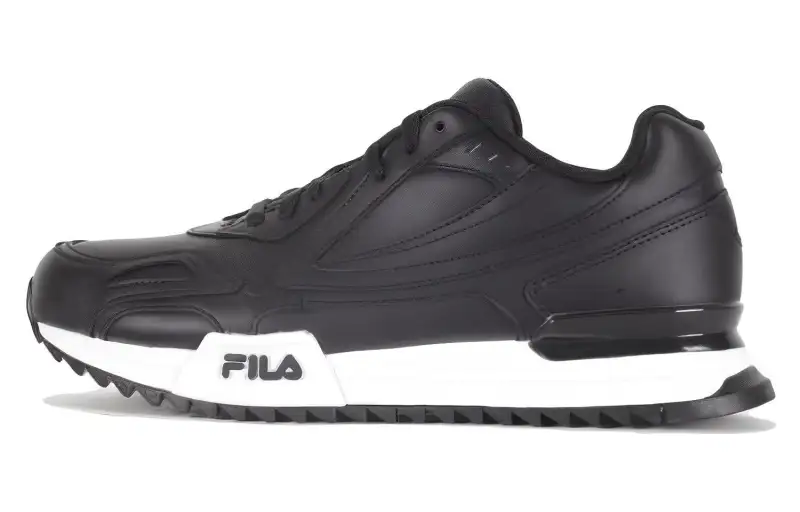 FILA Comfortable Cushioning, Wear Resistant Low top Running Shoes Women's Black