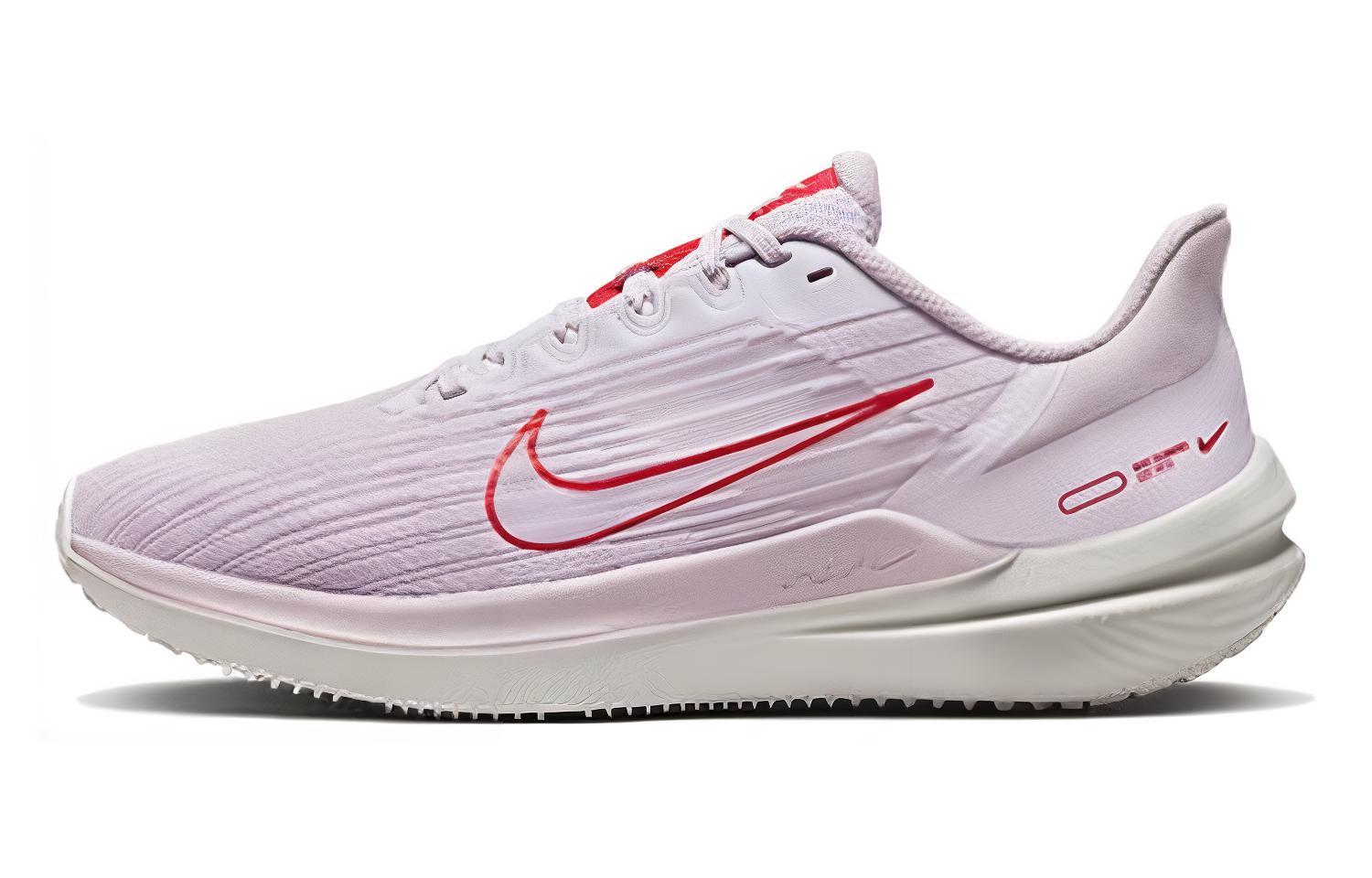 Nike Winflo 9 road soft, comfortable and breathable low-cut casual training running shoes for women, pink