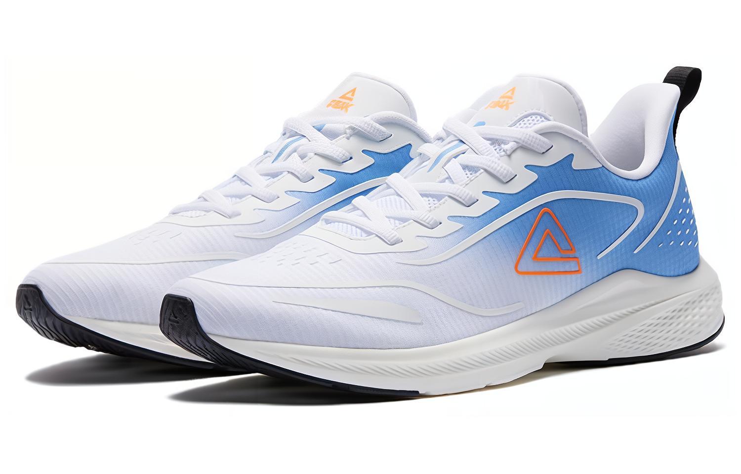 PEAK Qingyi Cushioning Abrasion Resistant Cushioning, Wear Resistant Low top Running Shoes Men’s Baymax/Azure