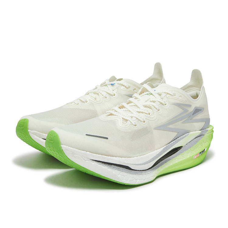 361° Flame 4 Low top Carbon Plate Marathon Racing Running Shoes Unisex Dewy Lime