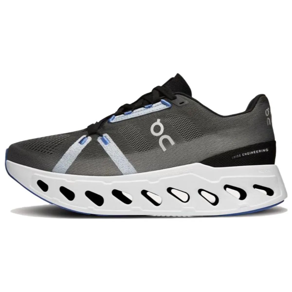 On Cloudeclipse Comfortable Mesh Cushioning Abrasion Resistant Low top Long Distance Running Shoes Women's Black