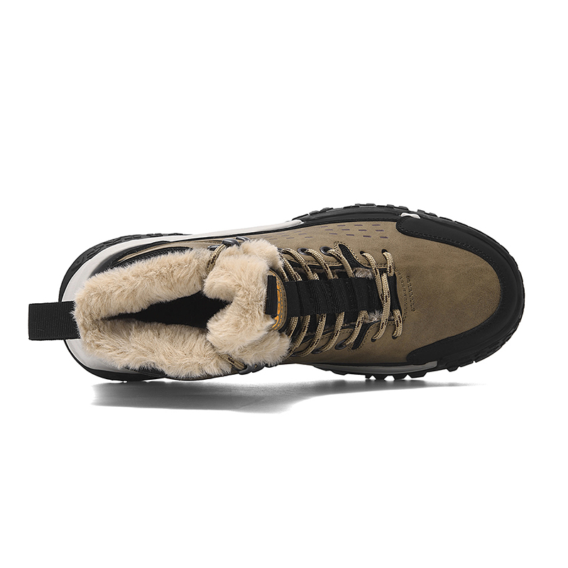 Jeep Comfortable, Versatile, Casual, Thermal Fleece Lined High top Outdoor Shoes Men’s