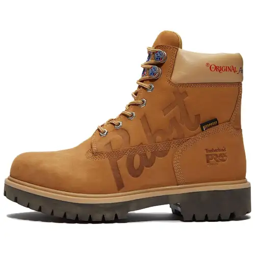 PABST BLUE RIBBON x Timberland PRO Abrasion Resistant Abrasion Resistant Short Outdoor Boots Men's Brown