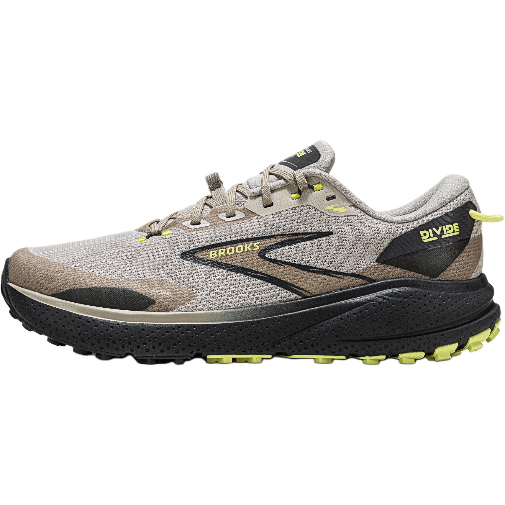 Brooks Divide 6 Cushioning Abrasion Resistant Breathable Low top Running Shoes Men’s Brown