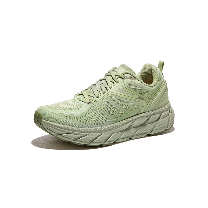 HOT POTATO Cushioning Abrasion Resistant Lightweight Breathable Low top PO EVA Running Shoes Unisex Gray Green