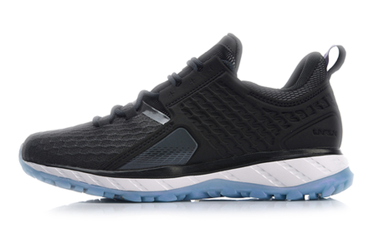 Li Ning Cloud Shield 2018 Water repellent Cushioning Rebound Cushioning Rebound Low top Running Shoes Women's Black