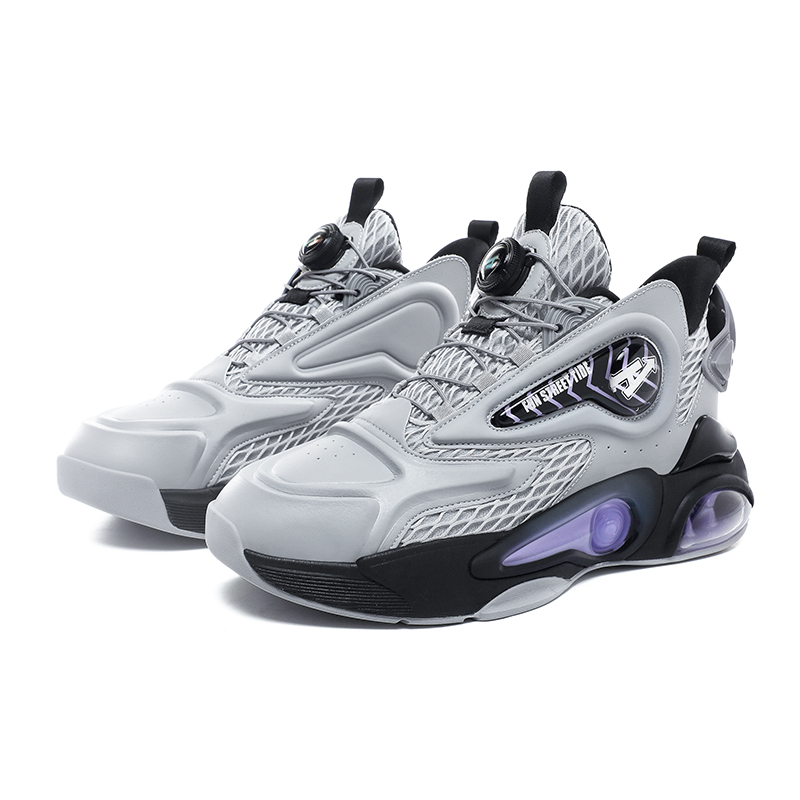 N·HOT Fashion And Versatile Comfortable Cushioning Height Increasing Breathable Mid top EVA+Air Cushion Combination