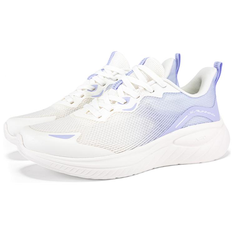 361° Slip Resistant Abrasion Resistant Low top Casual Running Shoes Women’s White Purple