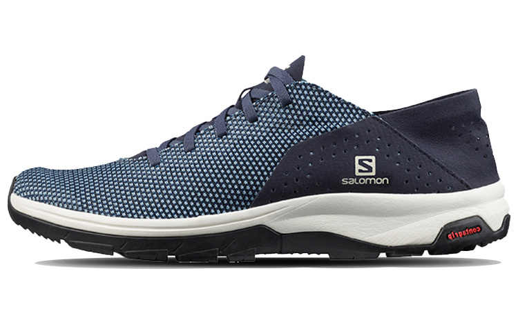 SALOMON Salomon Reelax Moc 6.0 Tech Lite sports mesh non-slip wear-resistant low-top casual running shoes men's blue