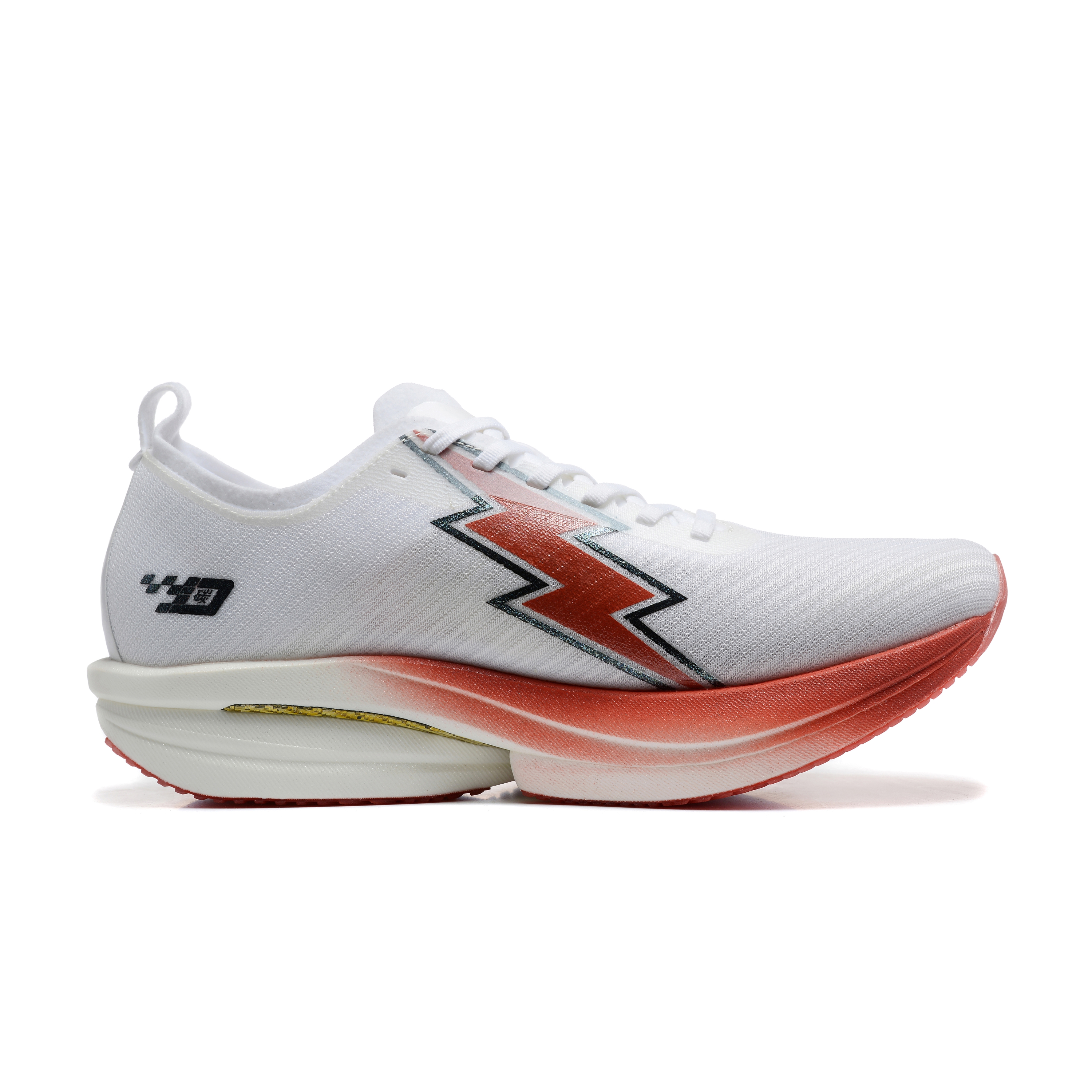 DEERWAY Running Shoes Unisex White Orange