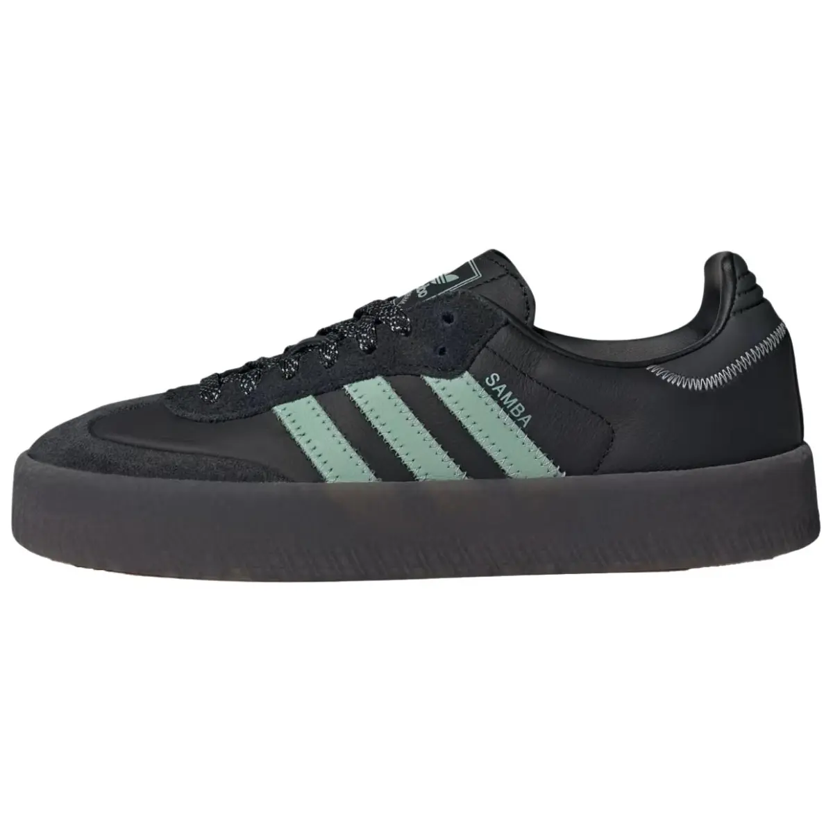 Adidas Originals SAMBAE Low top Casual Shoes Women's Black Green