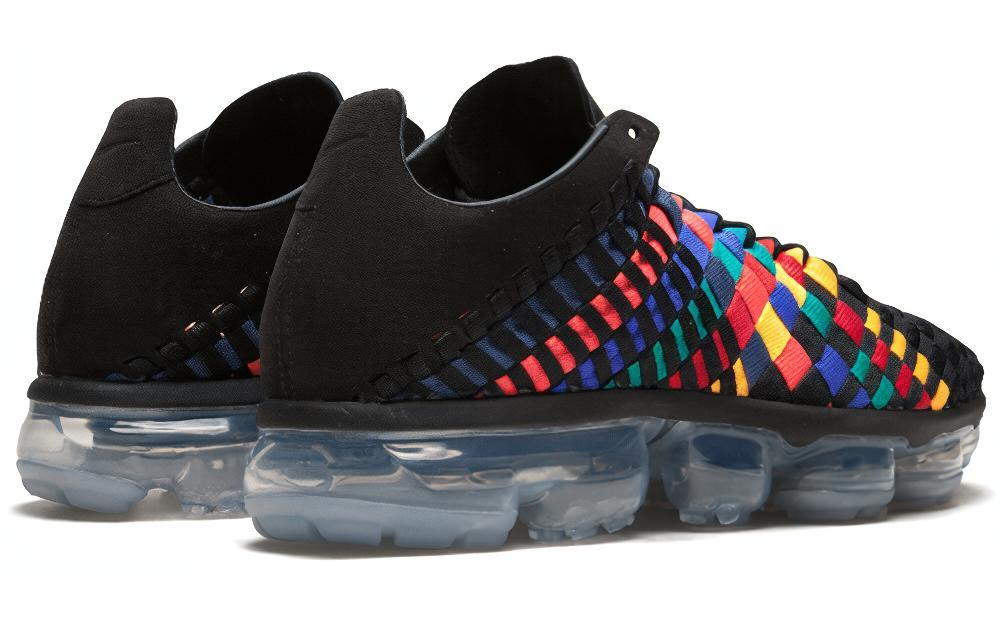 Кроссовки Nike Air VaporMax (черно-цветные) — 黑/彩色 — фото 4