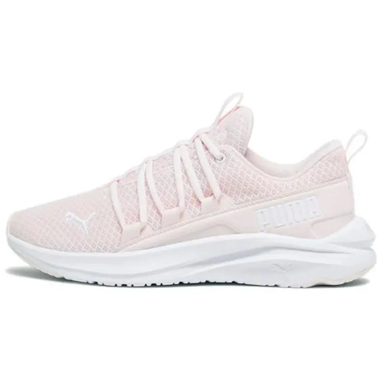 PUMA Softride One4all Comfortable And Lightweight Slip Resistant Abrasion Resistant Low top Running Shoes Women's Pink