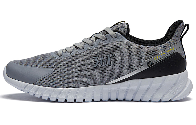 361° Mesh Cushioning Breathable Lightweight Low top Running Shoes Men’s Space Gray
