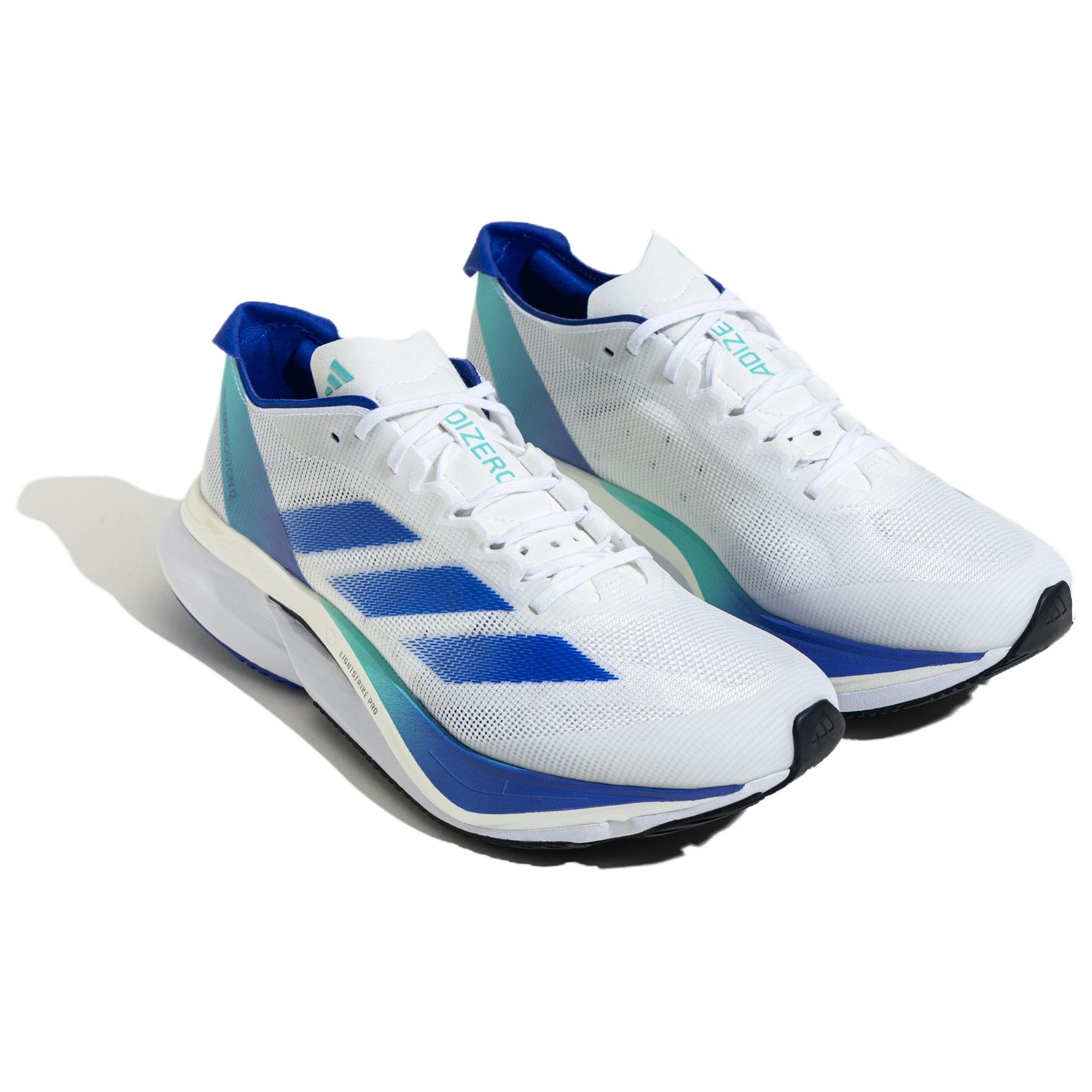 Adidas Adizero Boston 12 ‘White Cobalt Blue’