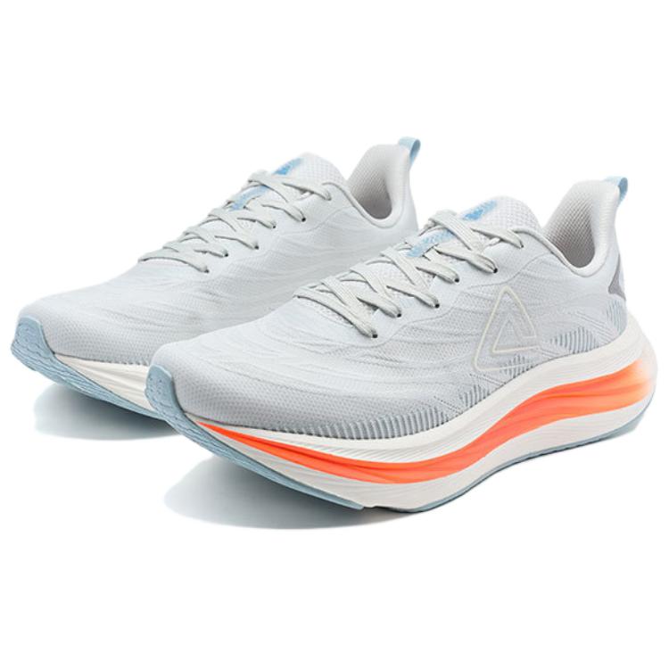 PEAK Enjoy Running 13 Low top Training Running Shoes Men’s Light Gray Orange