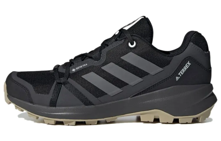 Adidas Terrex Skyhiker Gore Tex Hiking Breathable Low top Outdoor Shoes Women's Black Gray White