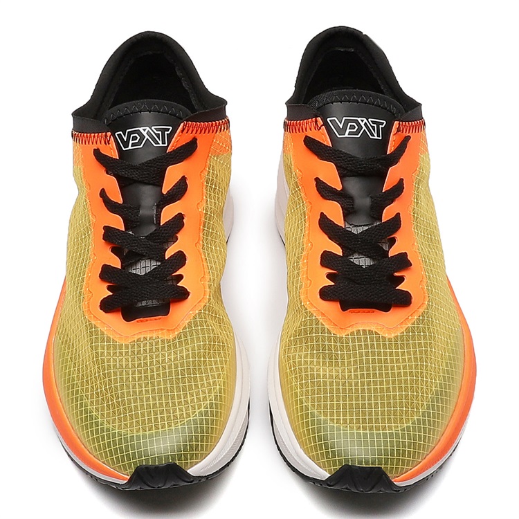 Voit Cushioning Rebound Abrasion Resistant Lightweight Breathable Low top Air Cushion Running Shoes Unisex Orange