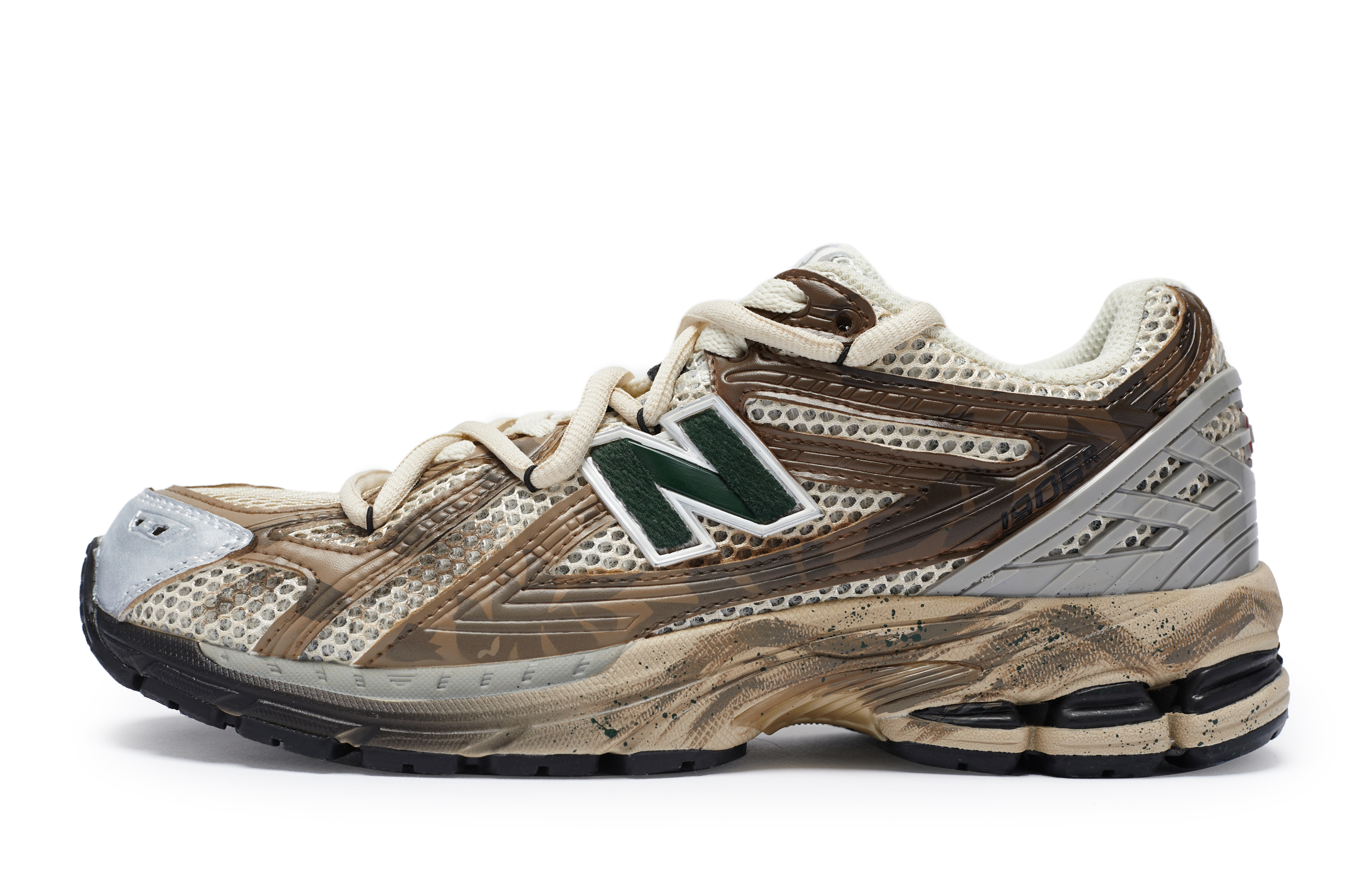 New Balance NB 1906R Coverage Low top Y2k Retro Running Shoes Unisex Beige Brown Silver