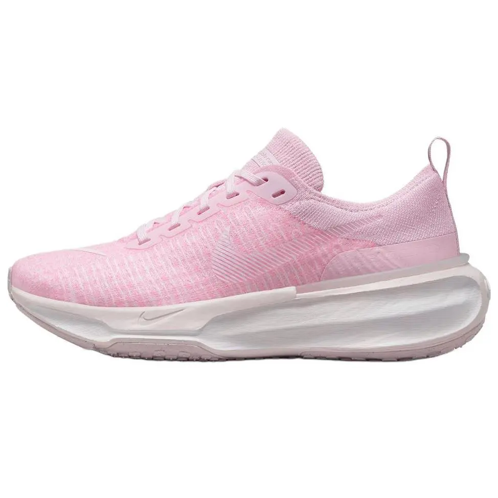 Nike Invincible 3 Soft And Comfortable Slip Resistant Abrasion Resistant Low top Casual Running Shoes Women's Pink