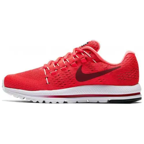 Nike Air Zoom Vomero 12 Cushioning Slip Resistant Low top Running Shoes Women's Red White