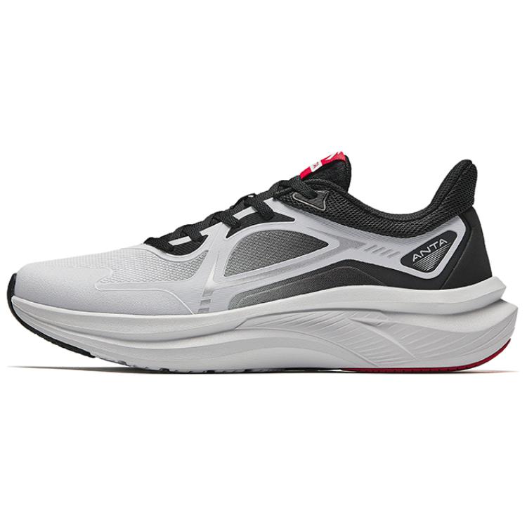 Anta Feihong Cushioning, Wear Resistant Low top Running Shoes Men's Gray Black