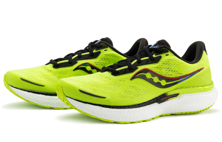Saucony Triumph Victory 19 Low top Running Shoes Men’s Fluorescent Green Black