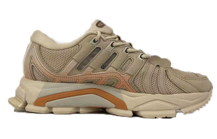 Li Ning Cushioning Slip Resistant Abrasion Resistant Low top Running Shoes Men’s Khaki