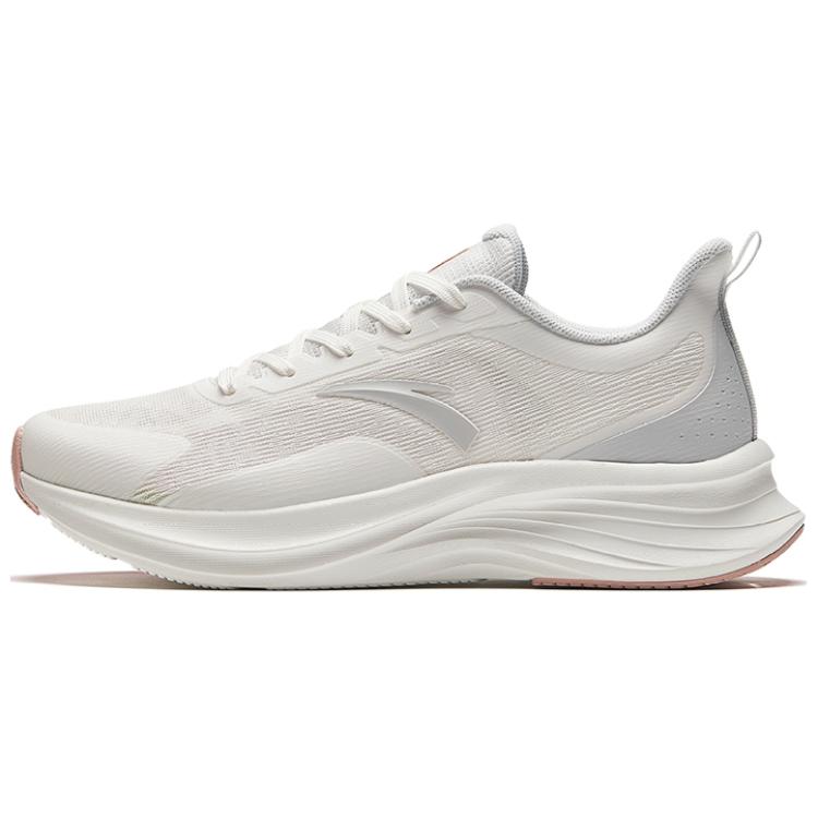 Anta Cushioning Slip Resistant Low top Running Shoes Women’s White Gray