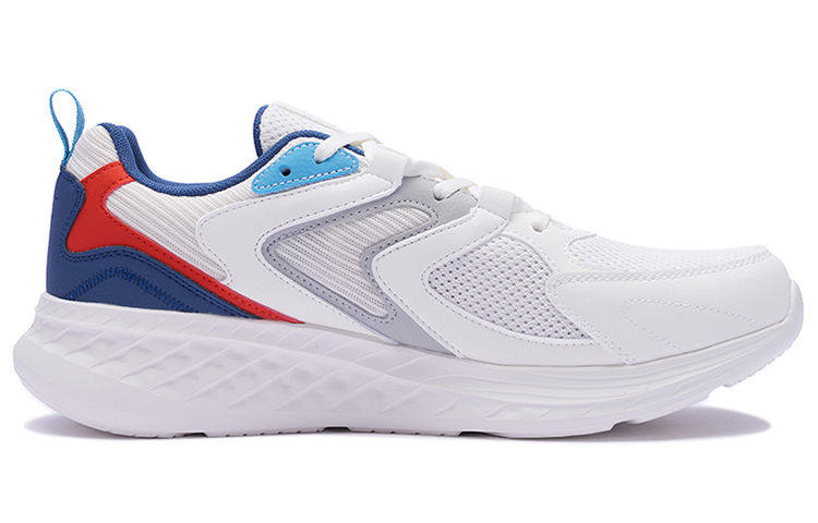 361° Cushioning, Wear Resistant Low top Running Shoes Men’s White Blue