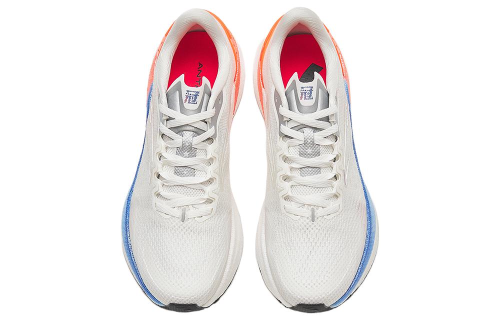Anta Champion 2 Pro Versatile Cushioning Slip Resistant Abrasion Resistant Low top Running Shoes Men’s Orange White