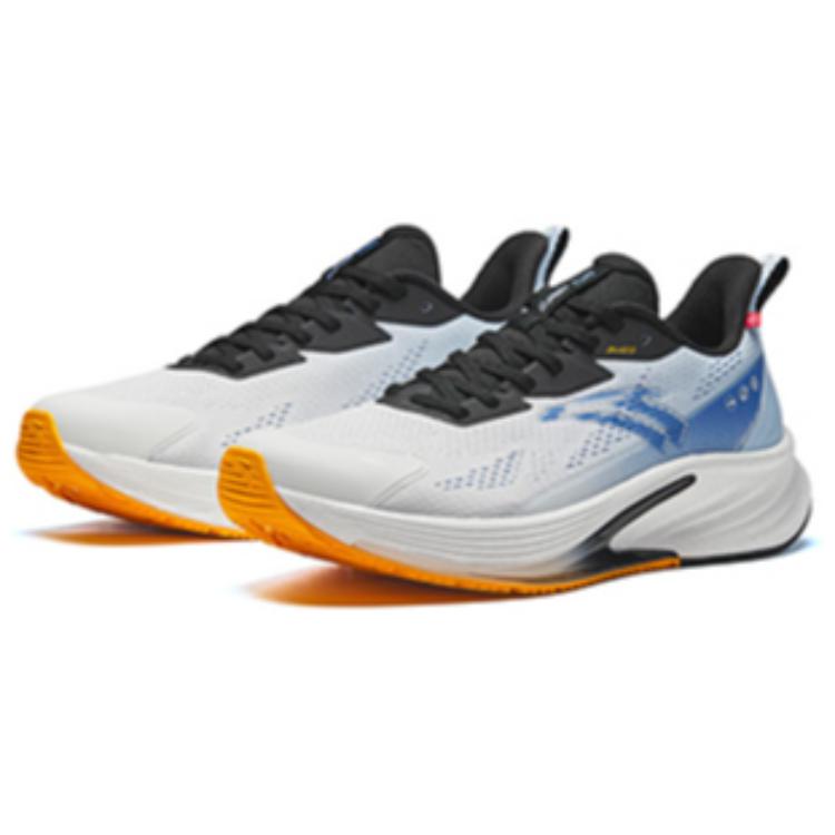 Anta Rocket 6.0 Cushioning, Wear Resistant Low top Nitrogen Technology Running Shoes Men’s White Blue Black
