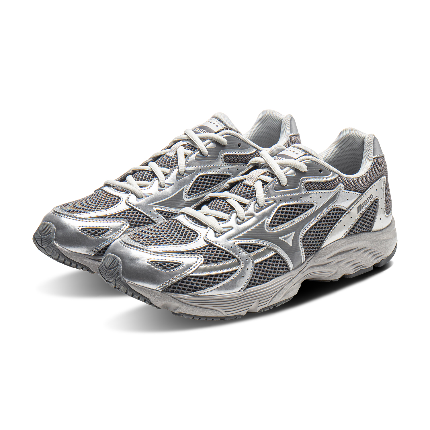 Mizuno SPARK CN Low top Running Shoes Unisex Silver Gray