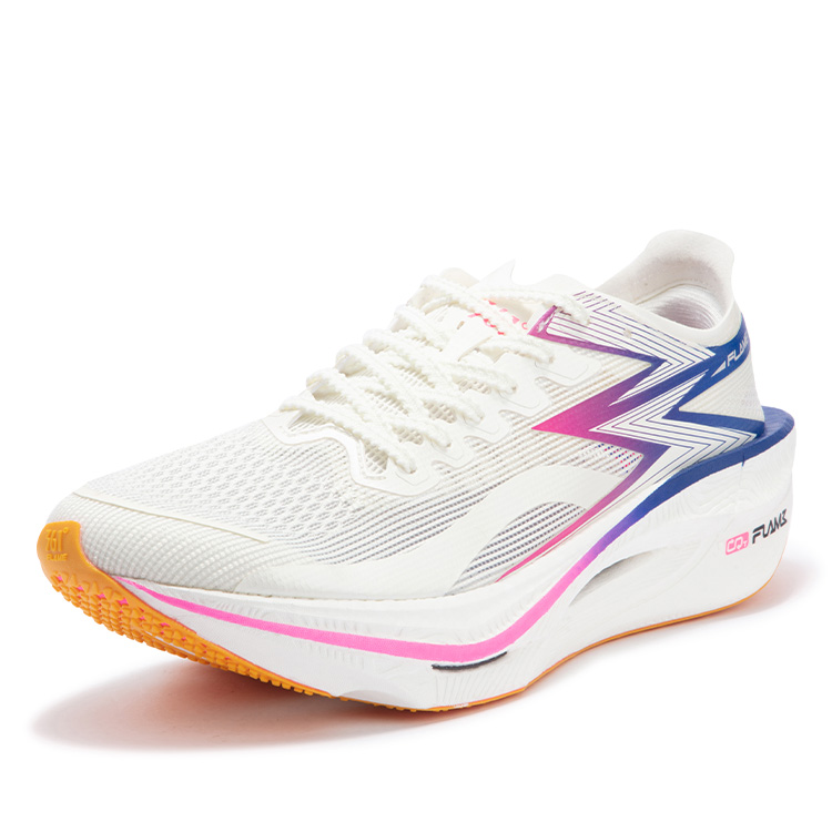 361° Flame 3 Cushioning Slip Resistant Breathable Low top Marathon Racing Running Shoes Unisex Fluorescent Blast Pink