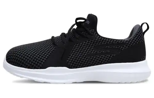 Skechers Go Run Mojo Comfortable Mesh Low top Running Shoes Men's Black White