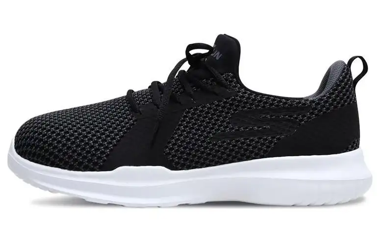 Skechers Go Run Mojo Comfortable Mesh Low top Running Shoes Men's Black White