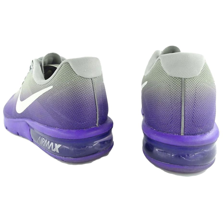 Nike Air Max Sequence Low top Running Shoes Unisex Purple