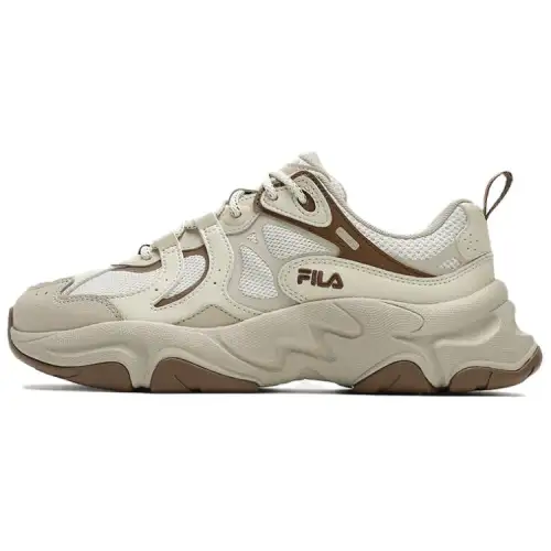 FILA MARS 3 Abrasion Resistant Low top FILA PIUMAX Light Foam Casual Running Shoes Women's White Yellow