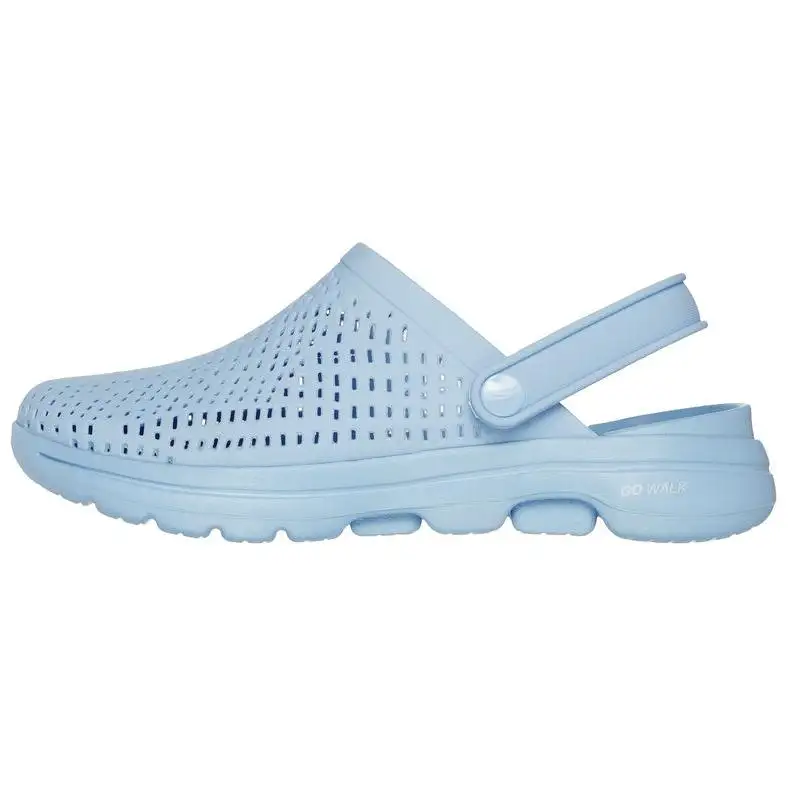 Skechers Go Walk 5 Closed Toe Slippers Women's Blue