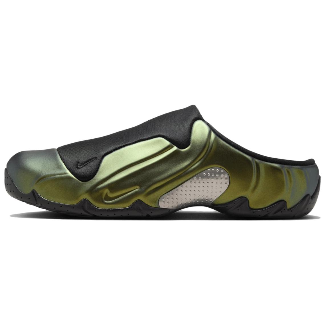 Сабо Nike Nike Clogposite (черно-золотые)