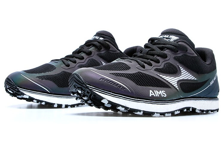 HEALTH 699S+ Physical Fitness Test & Exam Racing Training Running Shoes Unisex Iridescent Black