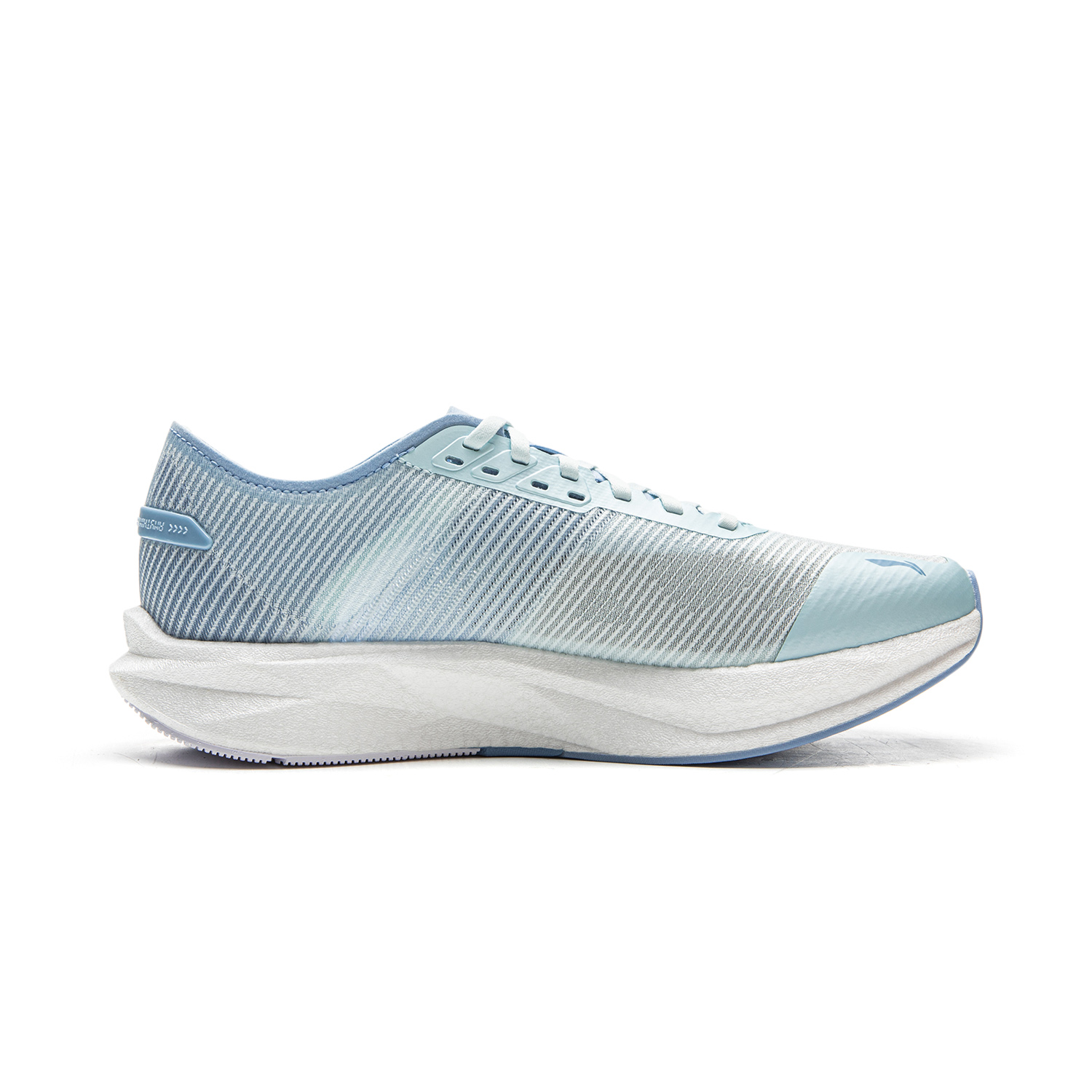 Li Ning ZhuiFeng Low top SGU+TUFF RB Marathon Training Sprint Racing Running Shoes Women’s Light Sky Blue