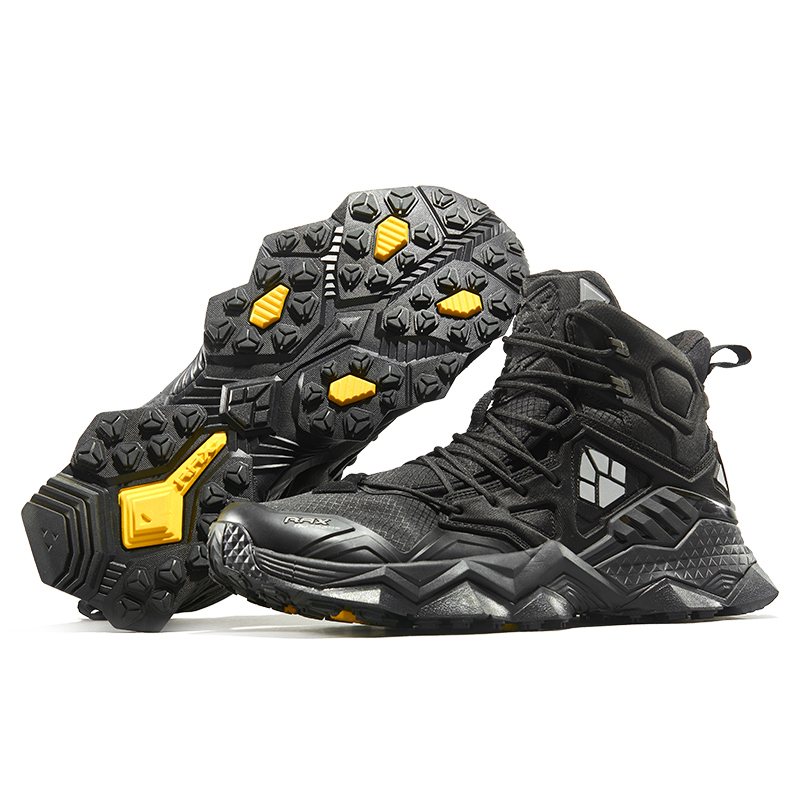 RAX High top Outdoor Shoes Men’s Pure Black