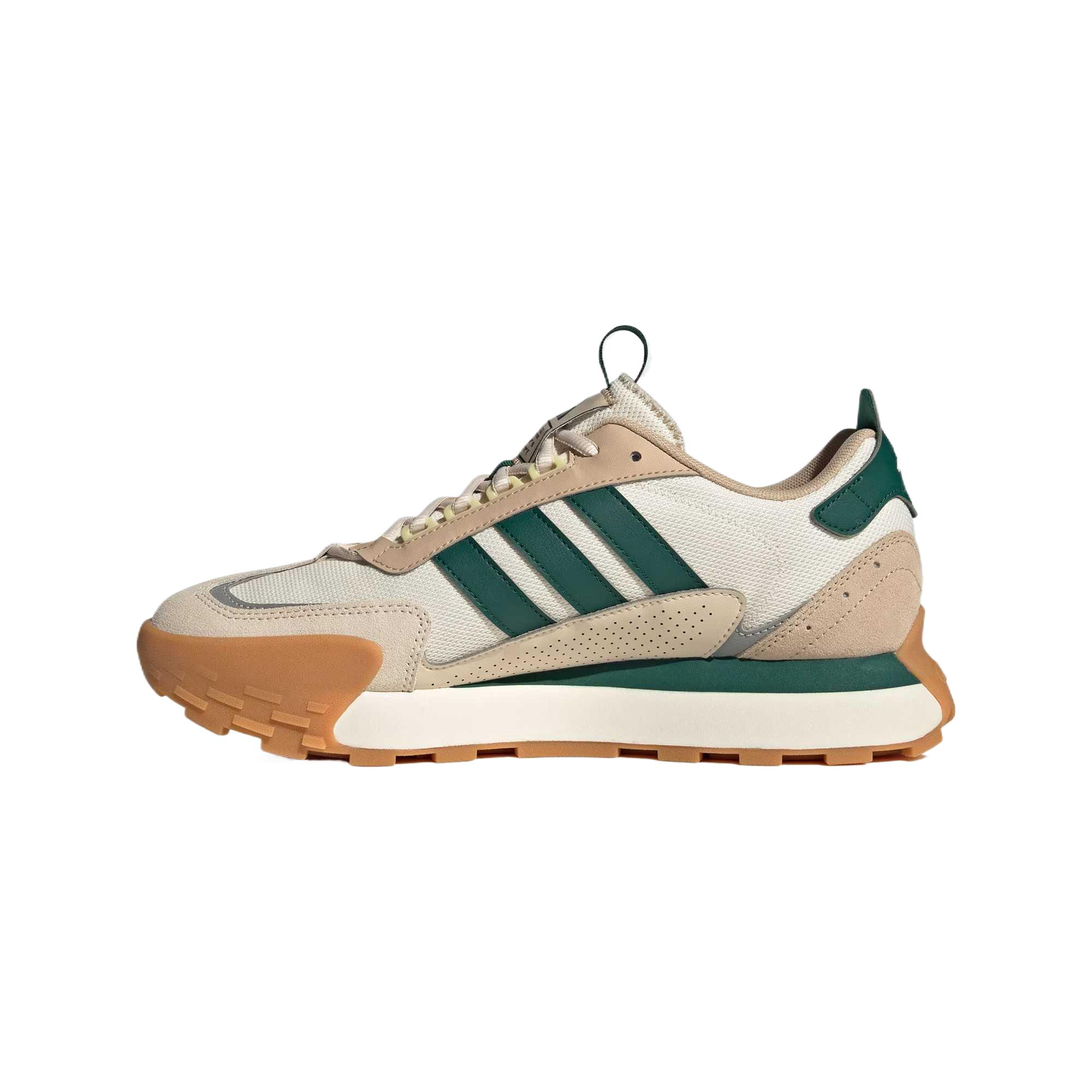 Adidas Futro Mixr Comfortable Abrasion Resistant Low top Running Shoes Unisex Beige White Green