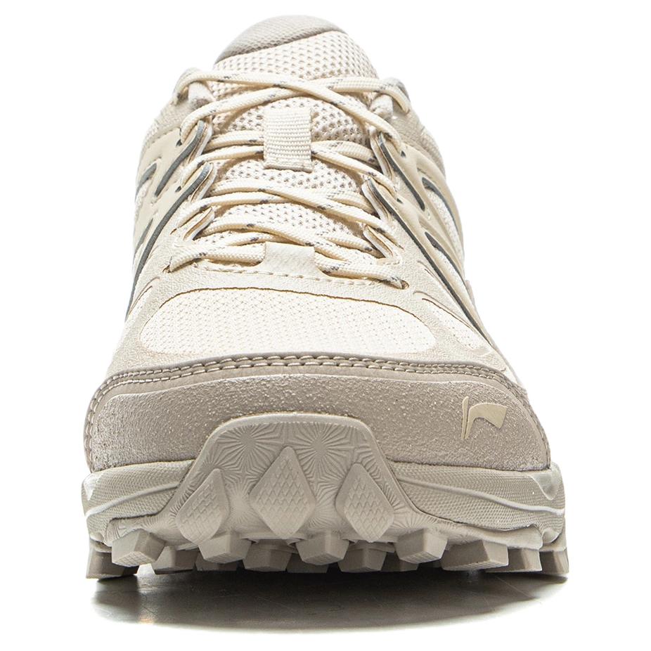 Li Ning Gundam Low top Casual Trail Running Shoes Women’s Sand Gravel Dust Smoke Gray