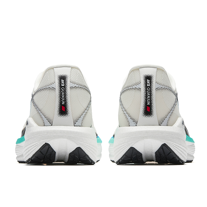 Anta Anti Slip And Wear Resistant Breathable Low Top Casual Running Shoes Men’s White Black